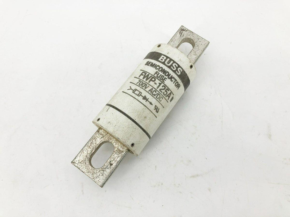 New Bussmann FWP-125A Semiconductor Fuse 125A 700VAC/DC - No Box