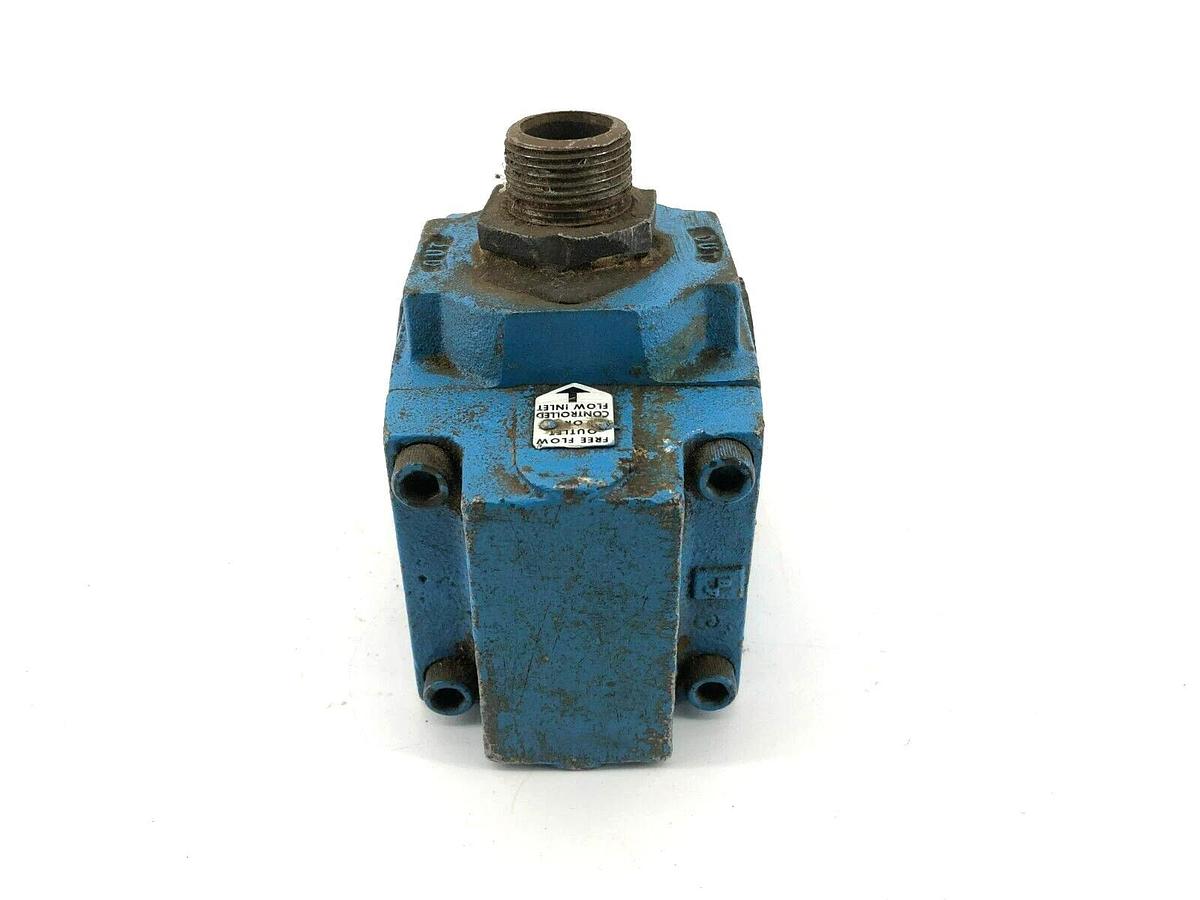 Used Vickers 4CT-10-F-21 Pilot Operated Check Valve 626542