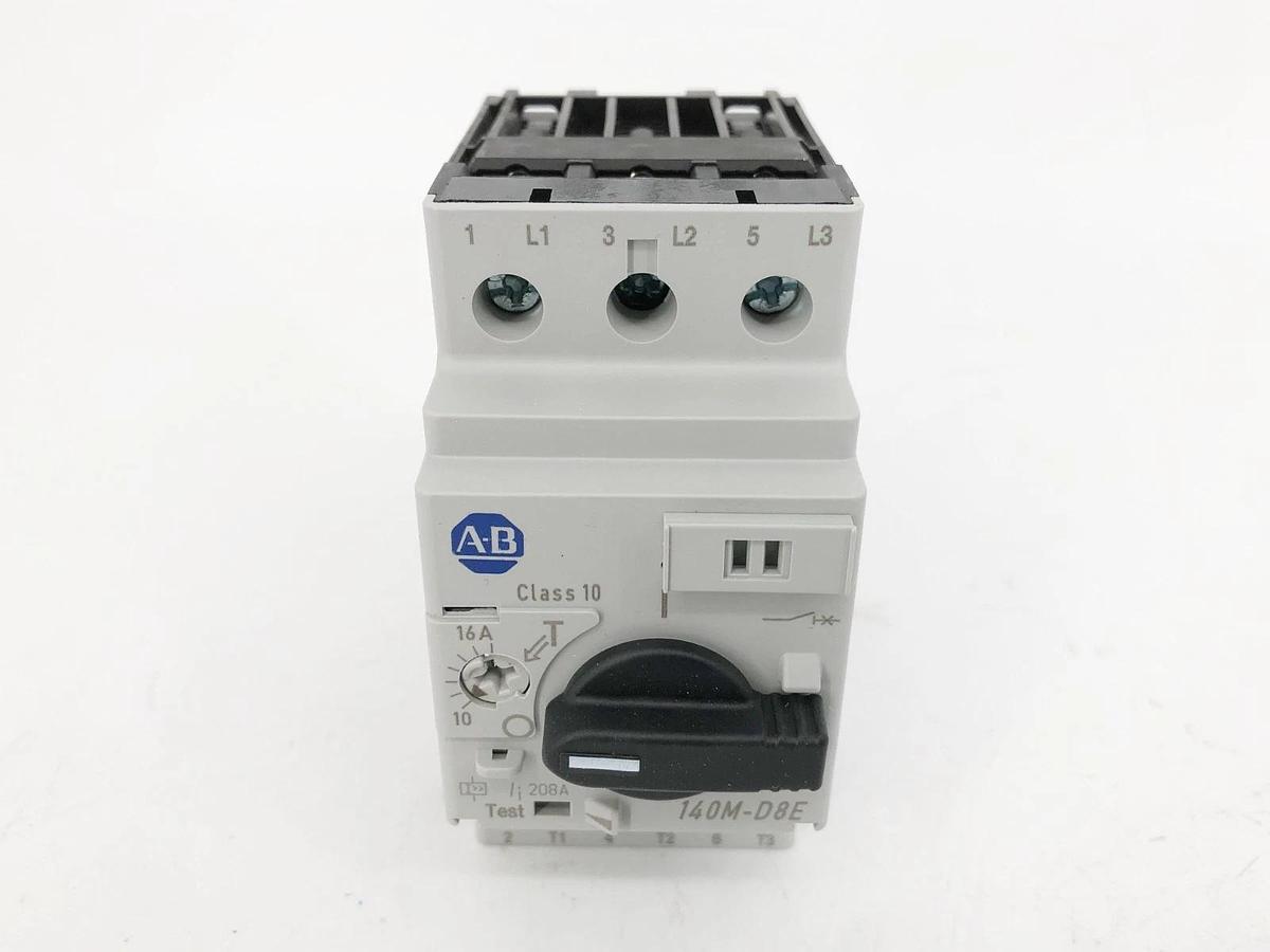 New Allen Bradley 140M-D8E-C16 Ser. C Motor Protector Circuit Breaker 10-16A