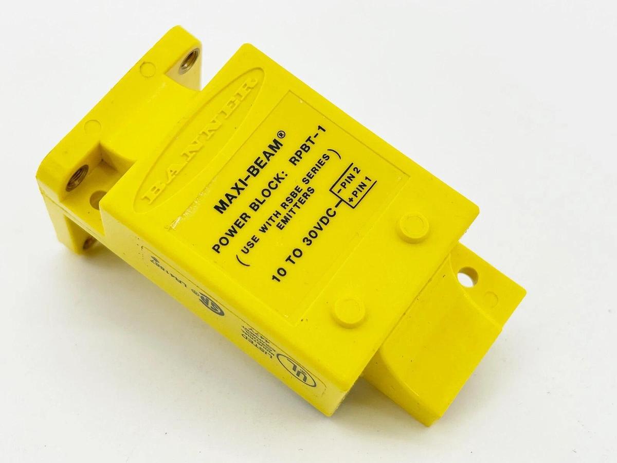 Banner Engineering RPBT-1 Power Block Maxi-Beam 10-30VDC Wiring Chamber 25697