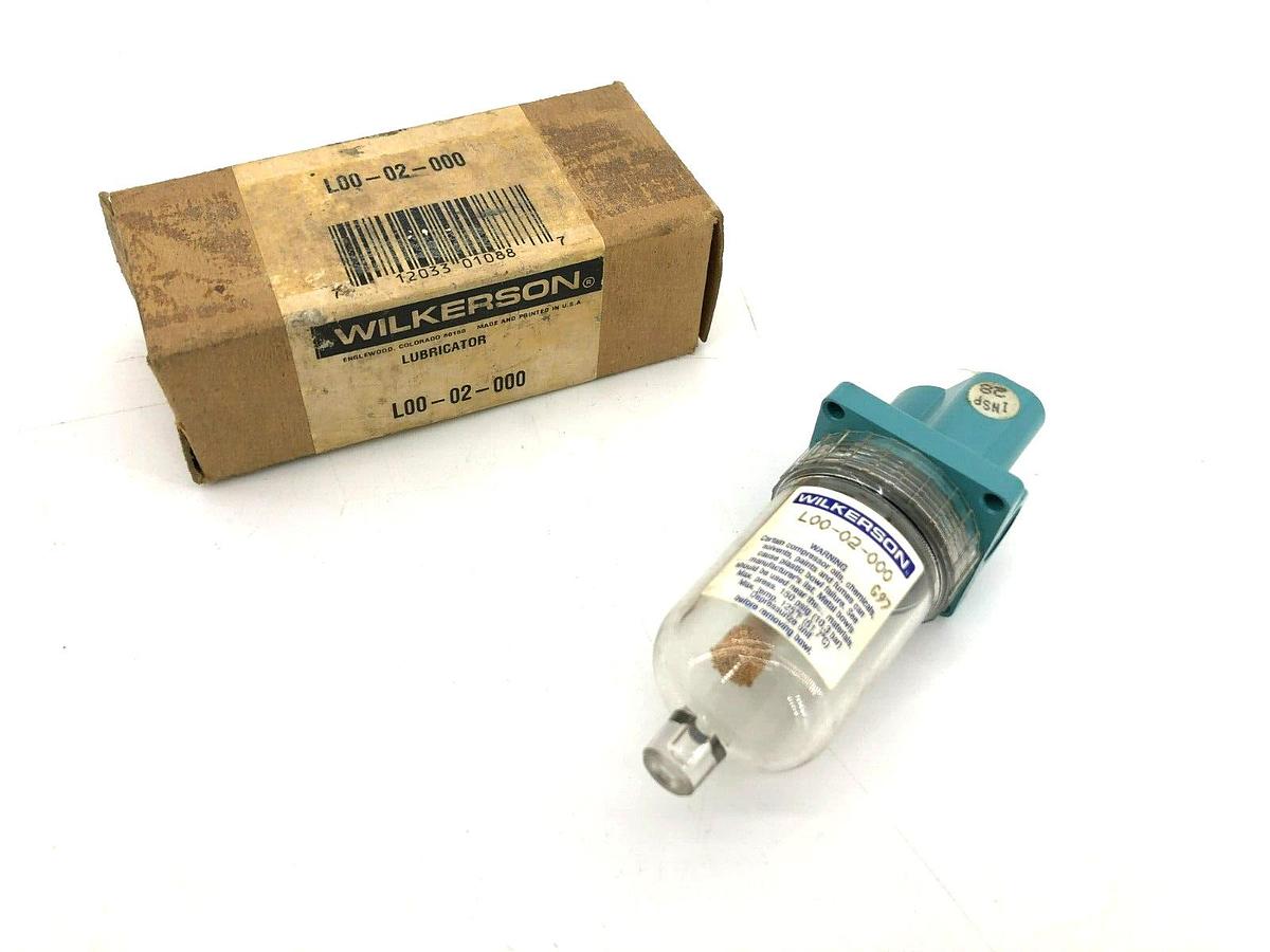 New Wilkerson L00-02-00 Hydraulic Lubricator 7/16" NPT
