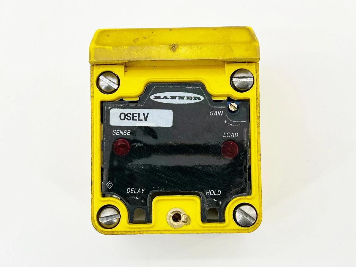 Used Banner Engineering OSELV Photoelectric Scanning Head 9M Range