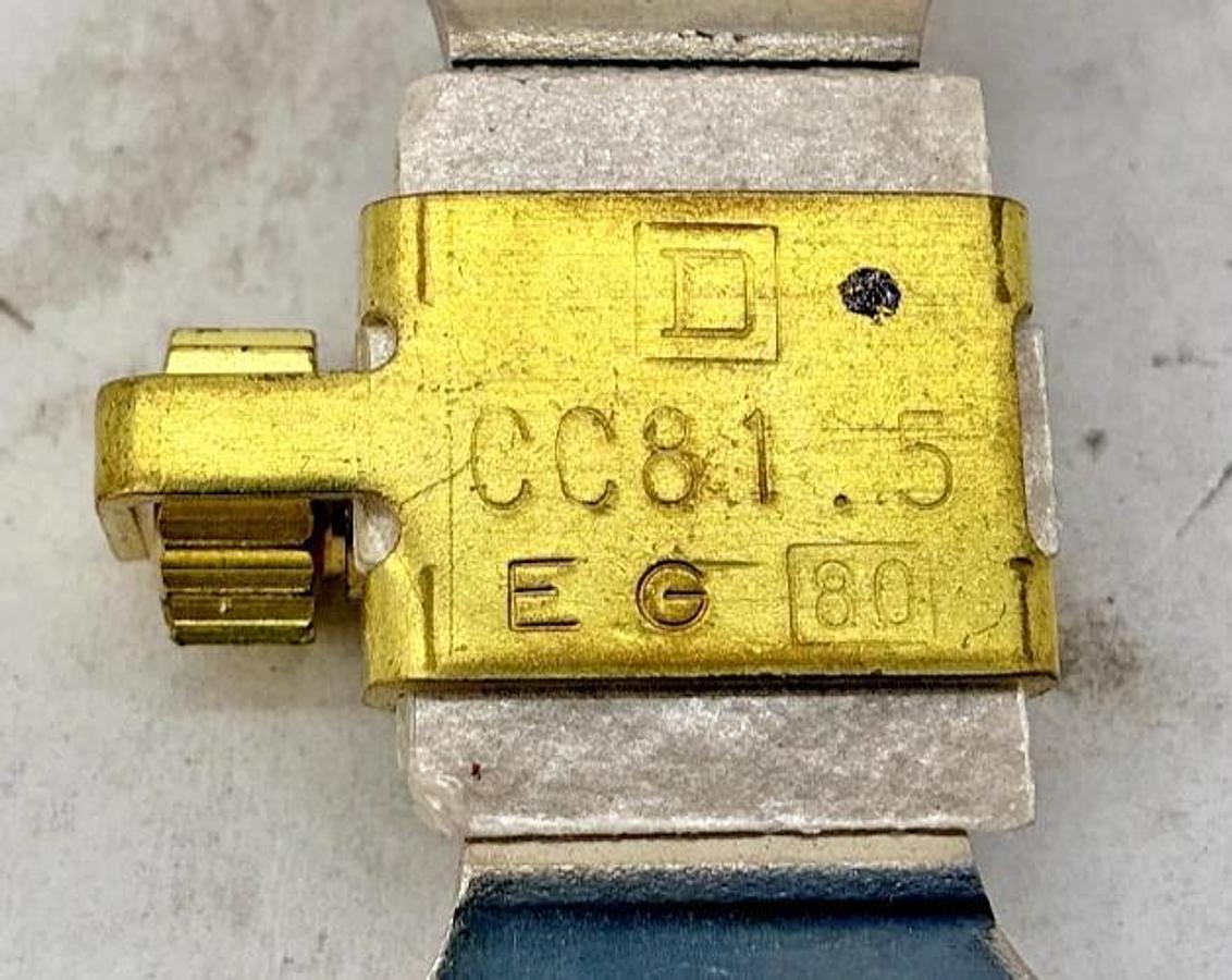 Used Lot of 2 Square D CC81.5 Overload Relay Thermal Unit