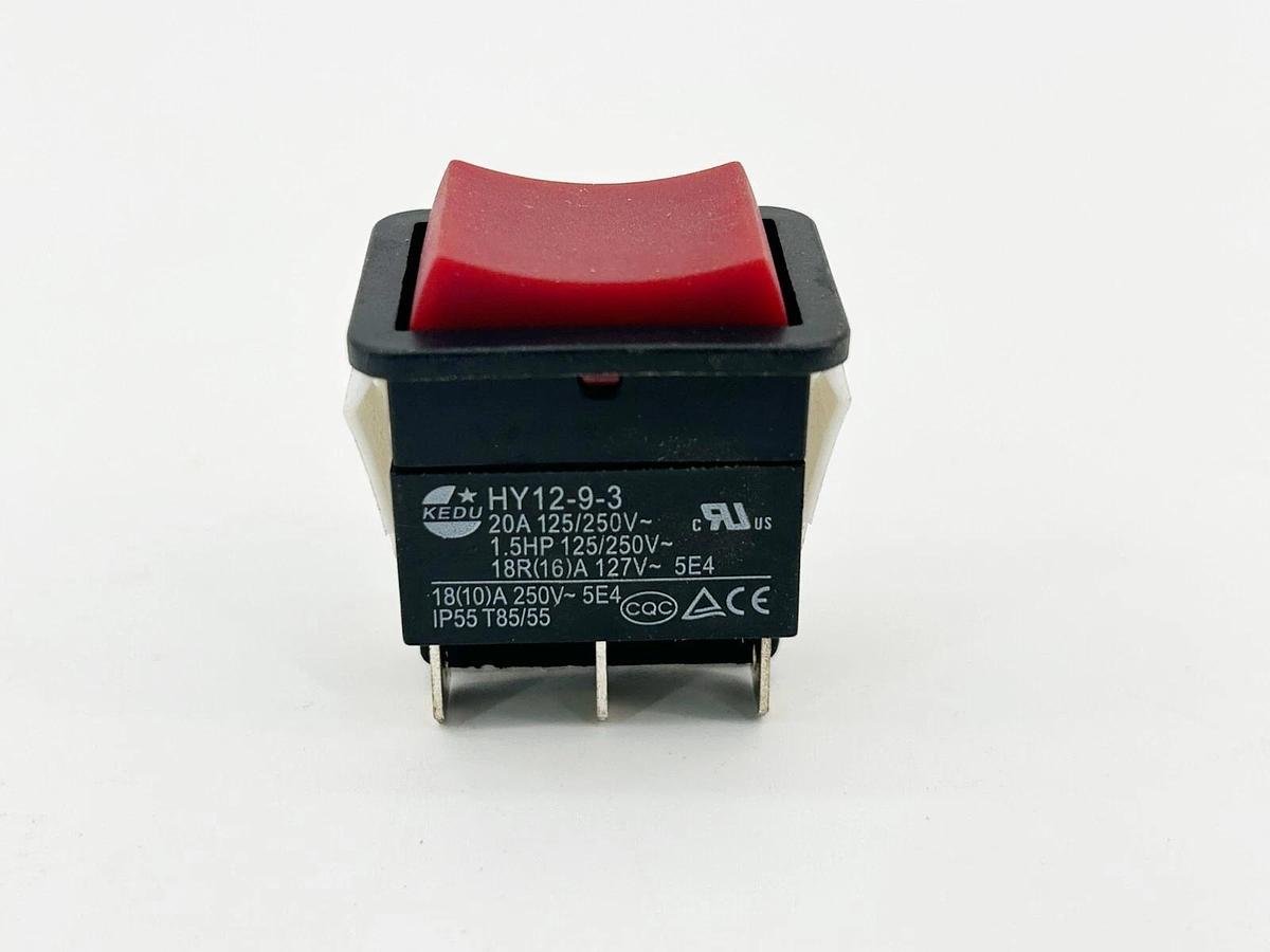 New Lot of 4 Power First 29FG36 Electric Pushbutton Switch 12A 4A 6 Pin 250V