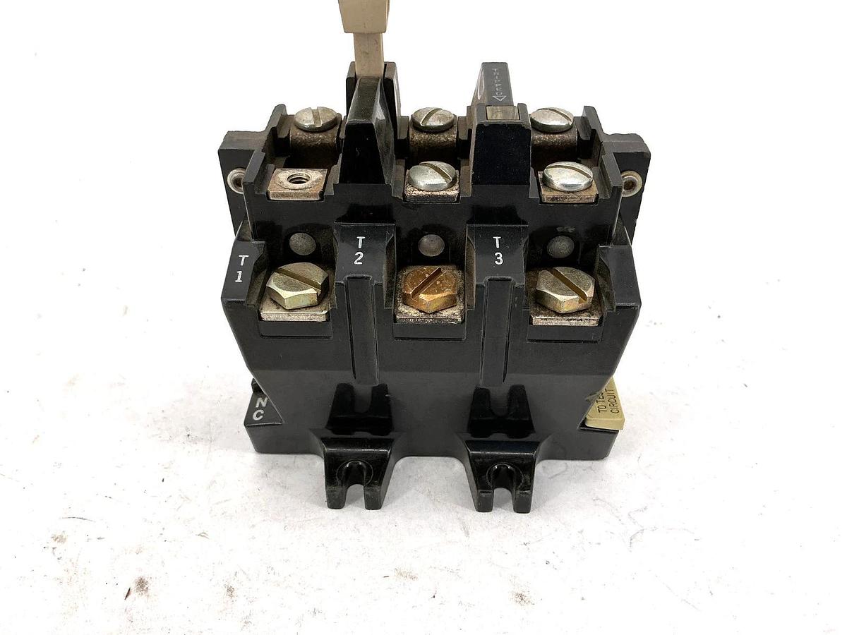 Used Allen Bradley 592-COW16 Ser A Overload Relay 3P 120-600VAC 592-C0W16