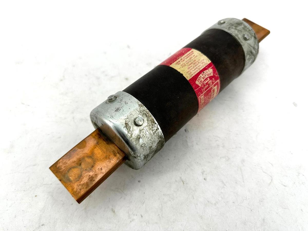 Used Bussmann FRS-R-400 Fusetron Dual-Elem. Fuse Class RK5 400A 600V- No Box