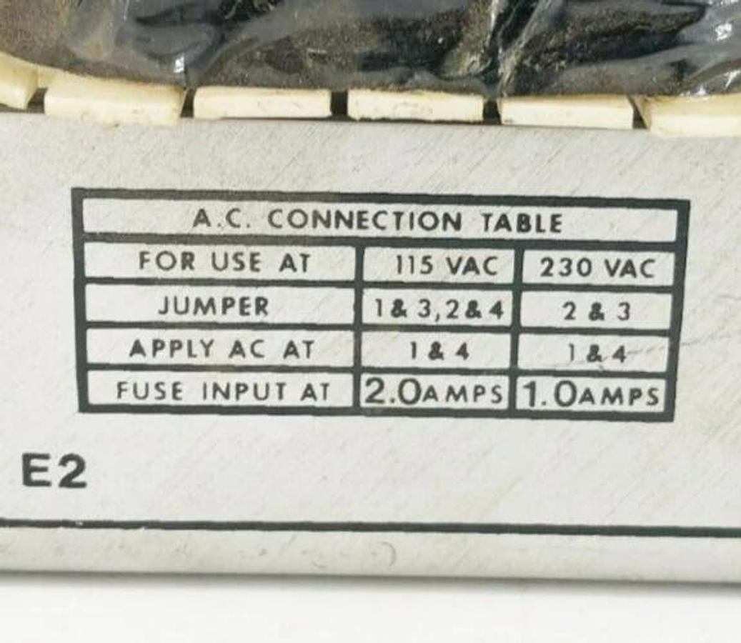 Used Condor TD-60W Power Supply 115/230VAC 47-440Hz