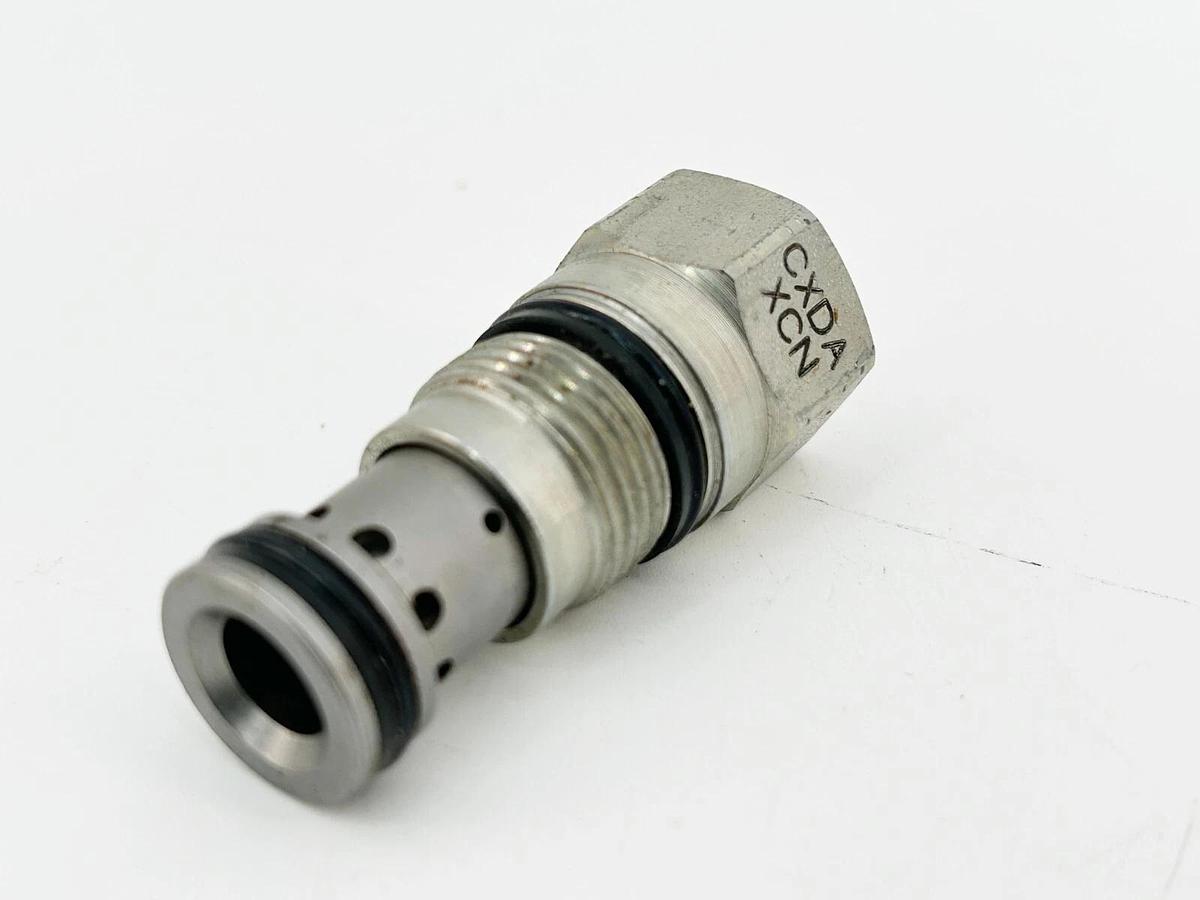 Used Lot of 2 Sun CXDA-XCN Relief Valve Series 1 20 GPM Capacity 5000PSI 1-1/4"