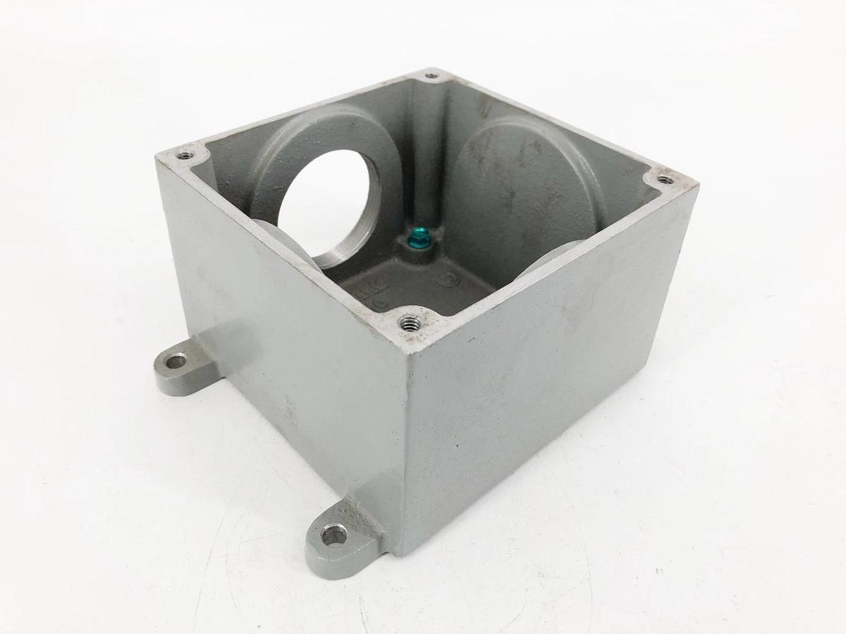 New Meltric 7T5F0N20 Metal Box Gray 2" NPT Size 5