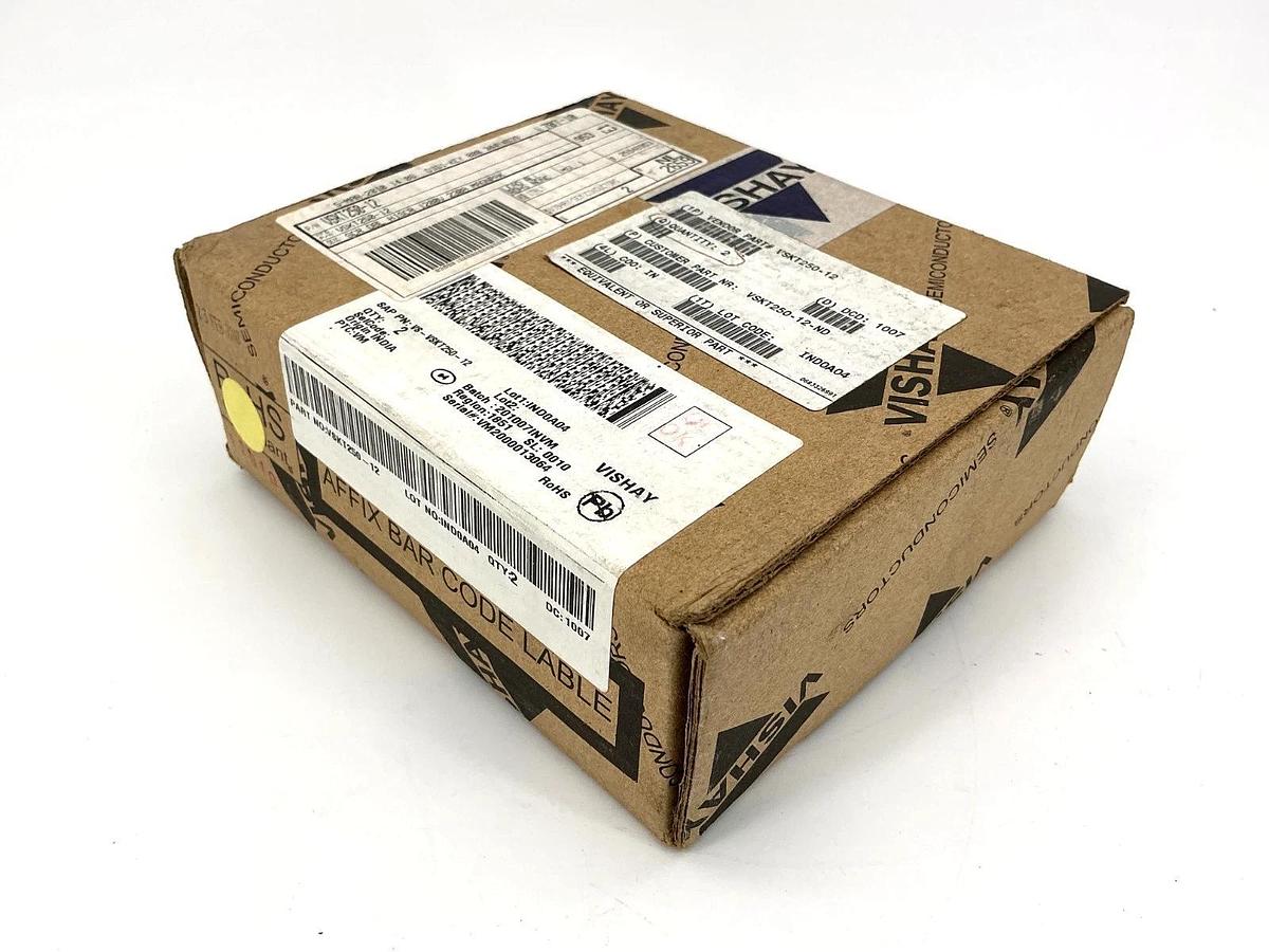 Box of 2 New Vishay VSKT250-12 Dual Thyristor Module SCR 230A 1200V