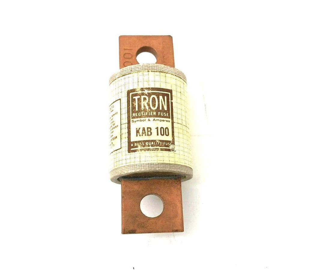 Lot of 5 New Bussmann KAB-100 Rectifier Fuses 100A 250V