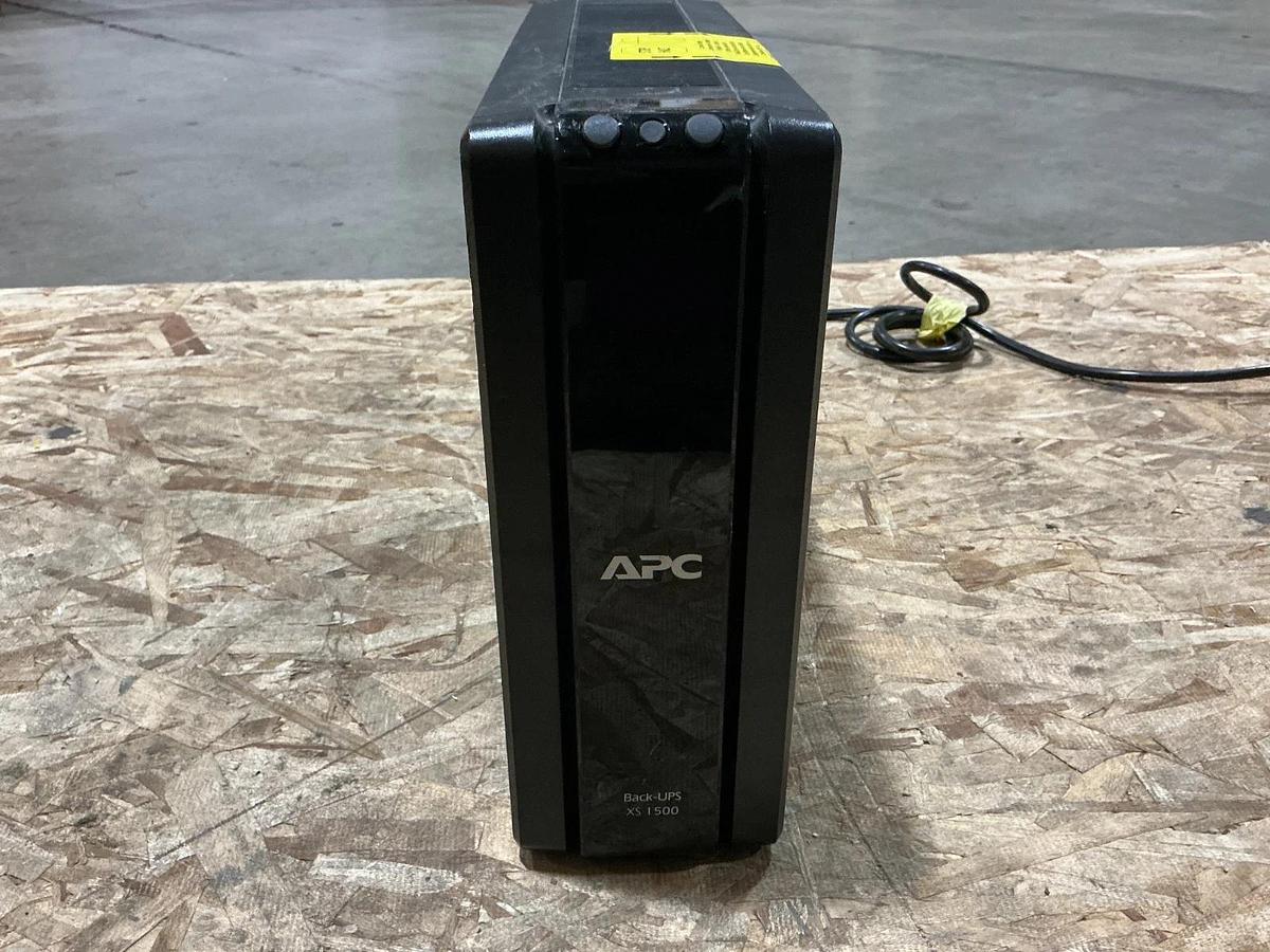 Used APC BX1500G Uninterruptible Power Supply 12A 120V 50/60HZ MISSING BATTERY