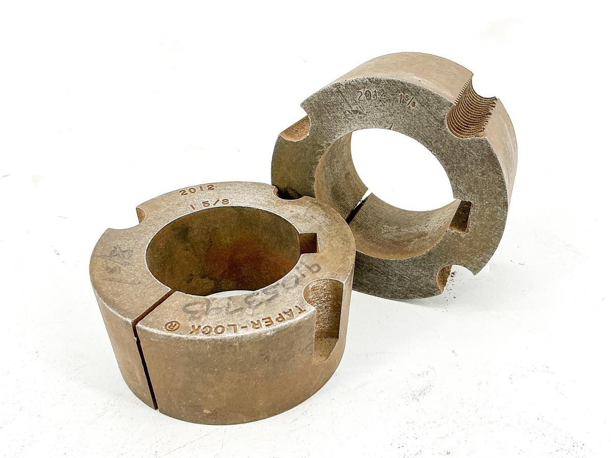 Used Lot of 2 2012-1-5/8 Taper-Lock Bushing 1-5/8" Bore