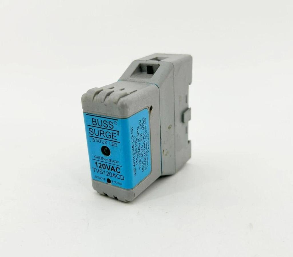 Used Bussmann TVS120ACD Surge Suppressor 120VAC