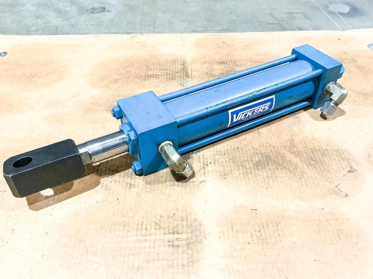Used Vickers 2.5X10X1.38 Pneumatic Cylinder TZXXEH5N 1KAZZTZT 3000PSI