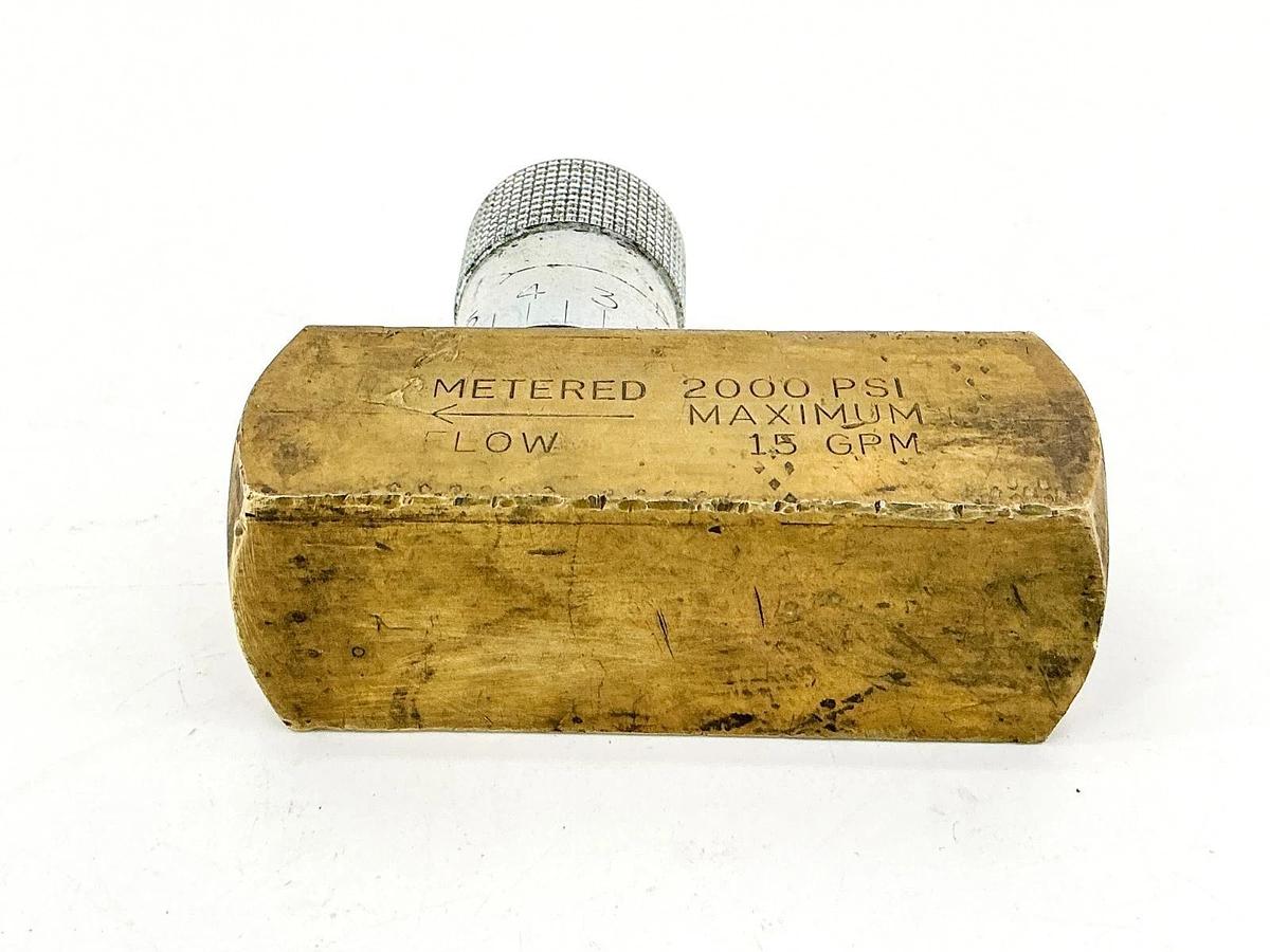 Used Parker F800B Flow Control Valve 2000PSI 15GPM 5800B-11CR