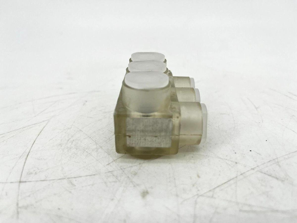 New Burndy BIBS-2/0-3 Multi-Tap Connector Single Sided 3-Conductor