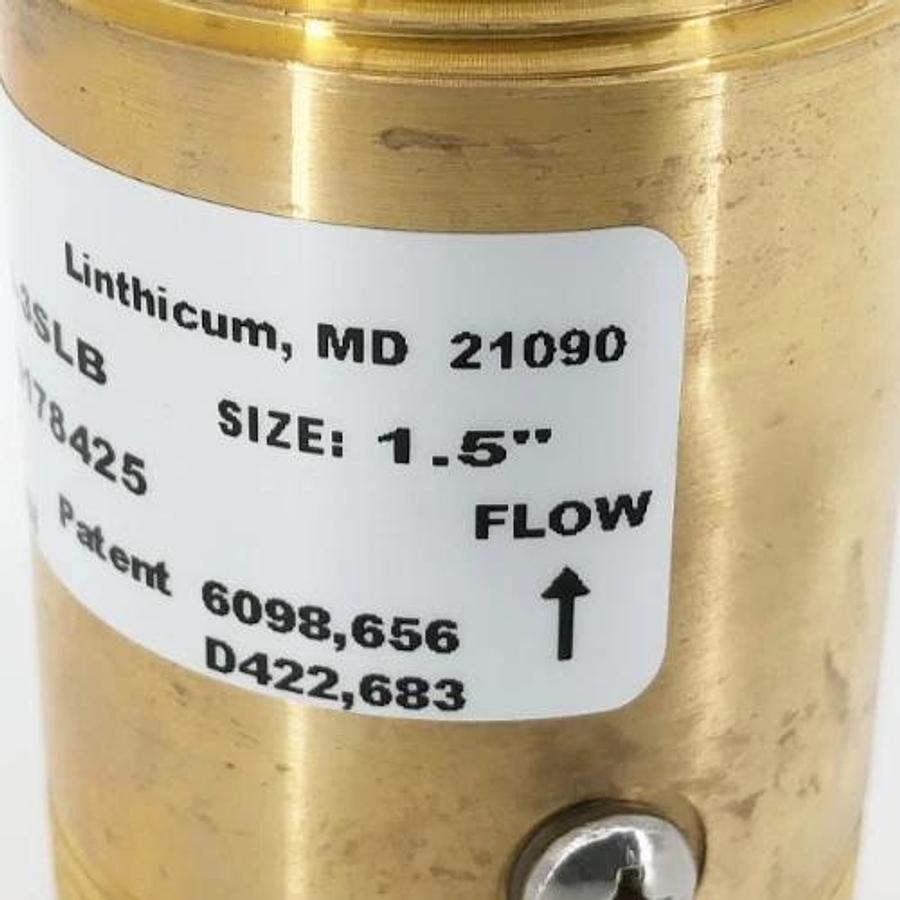 New US Valve 07-3-3SLB Check Valve 1.5" MNPT 150psi - No Box