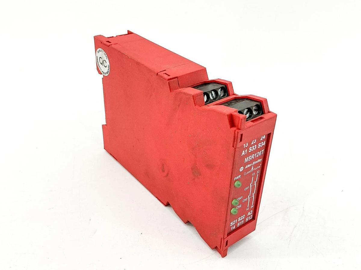 New Allen Bradley 440R-N23116 Guardmaster Safety Relay 115VAC 4W MSR126T No Box