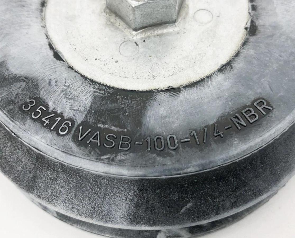 New Festo VASB-100-1/4-NBR Suction Cup 4mm Nominal 100mm Diameter 35416 - No Box
