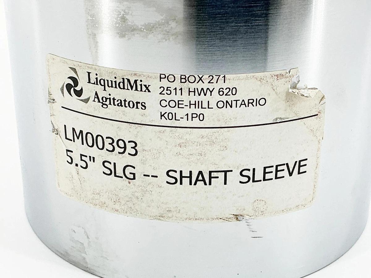 New Liquidmix Agitators LM00393 Shaft Sleeve 5.5" SLG - No Box