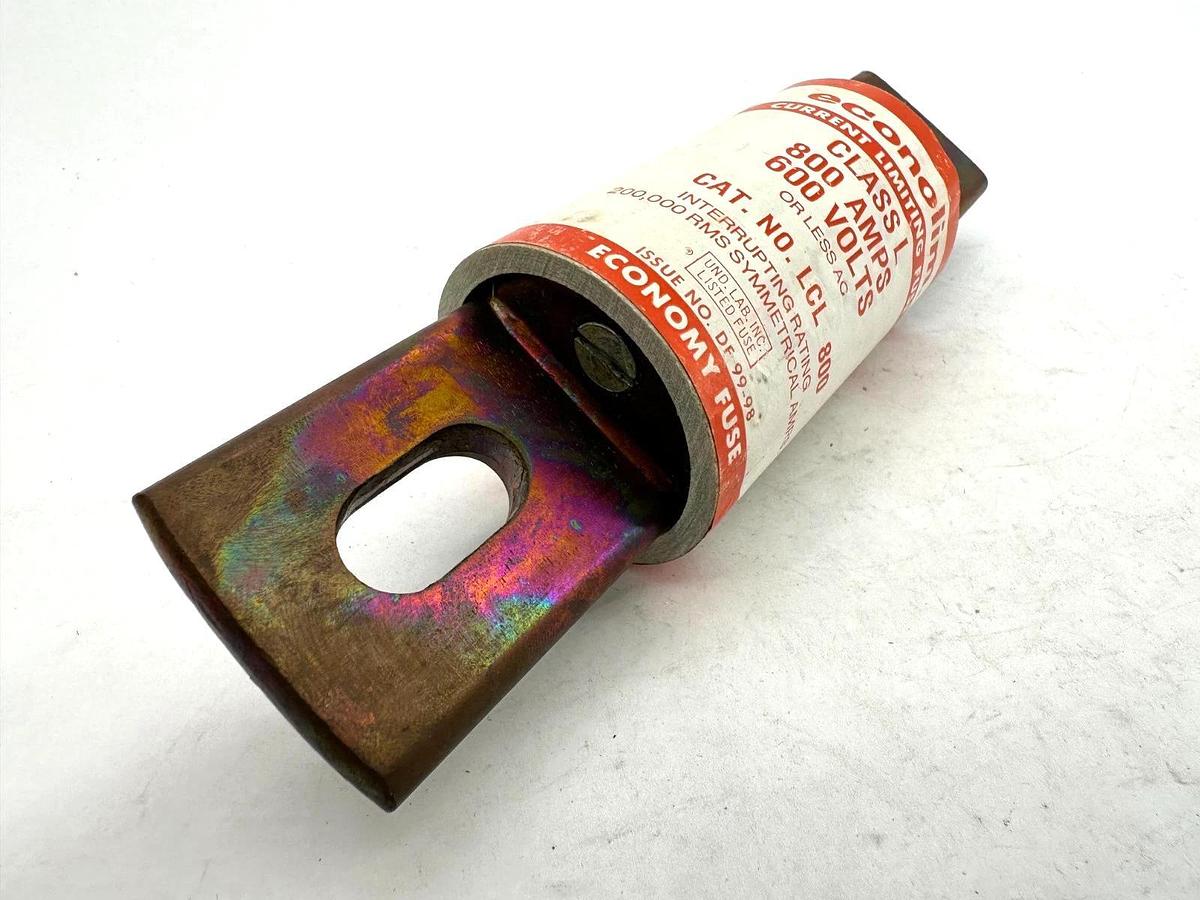 New Econolim LCL-800 Current limiting Fuse Class L 800A 600V LCL800