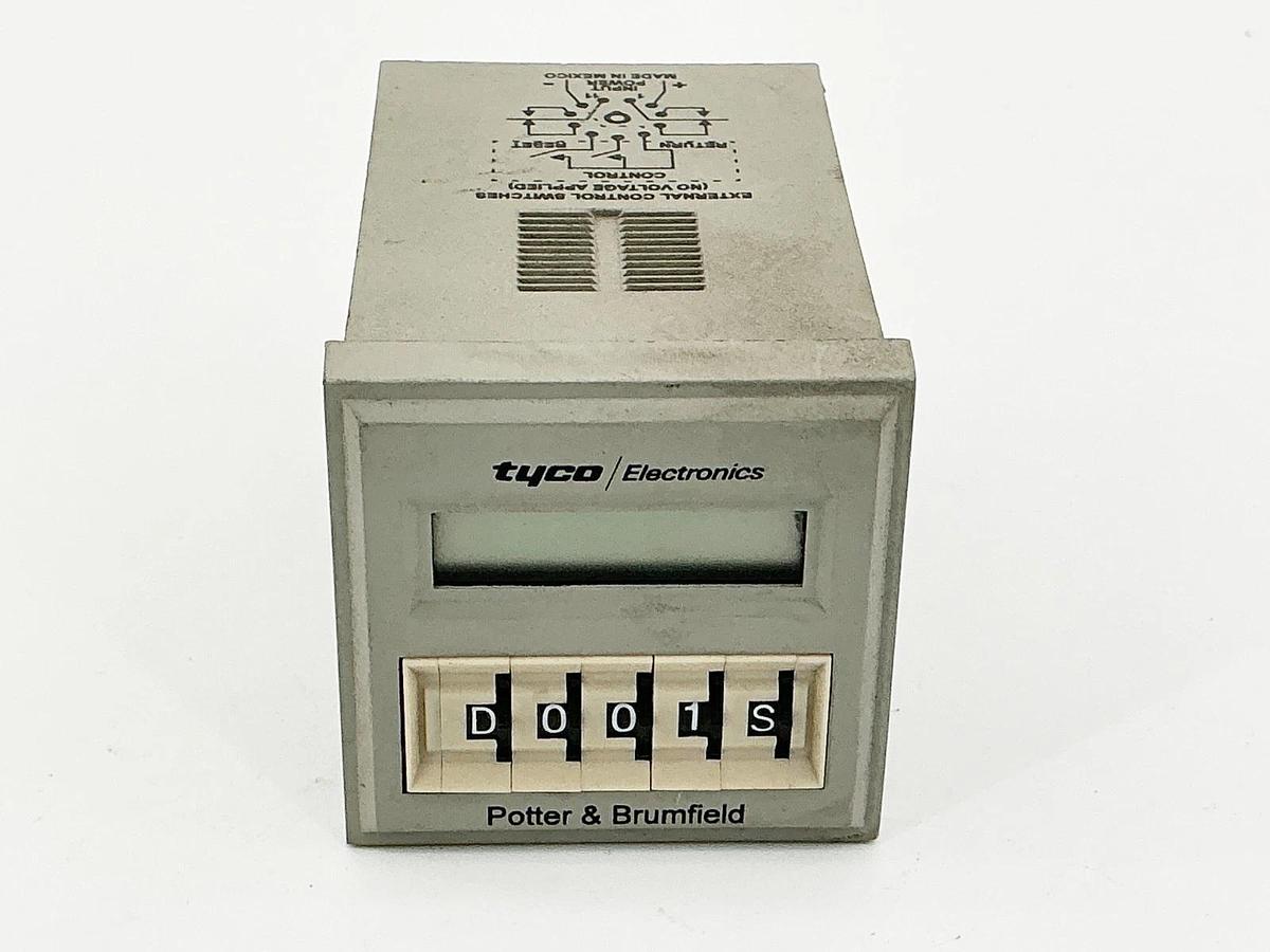 New Potter Brumfield CNT-35-96 Programmable Time Delay Relay 24V 10A - No Box