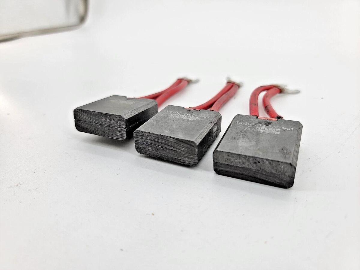 Lot of 3 New Helwig Carbon 13-501212-576-4-01 Carbon Brushes