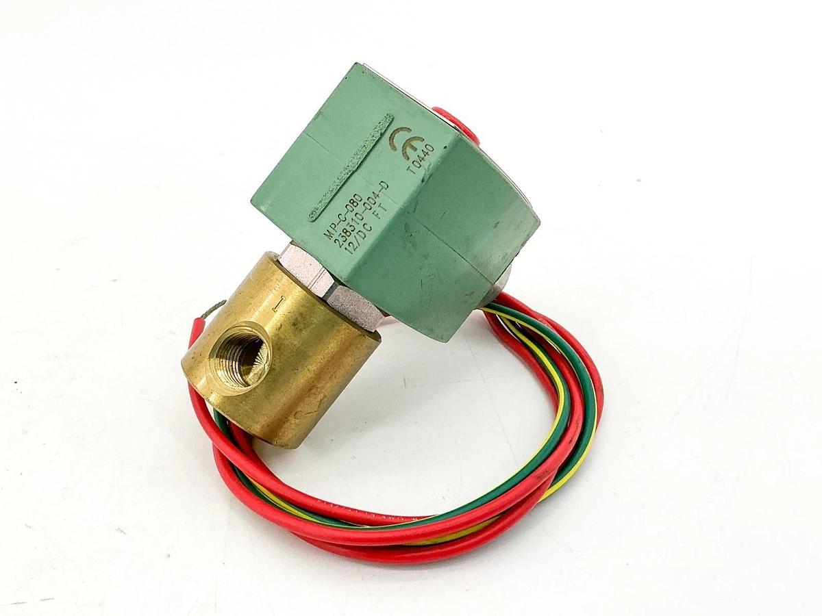 New Asco 8262G20 12VDC Solenoid Valve 125PSI 1/4" Pipe 10.6W - No Box
