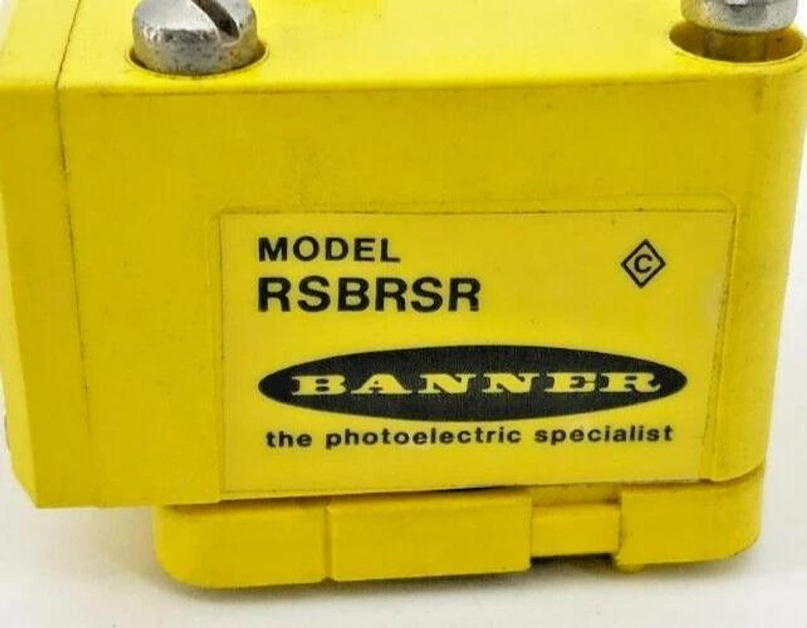 New Banner Engineering RSBRSR Maxi-Beam Receiver Head 4.5M Range 26965