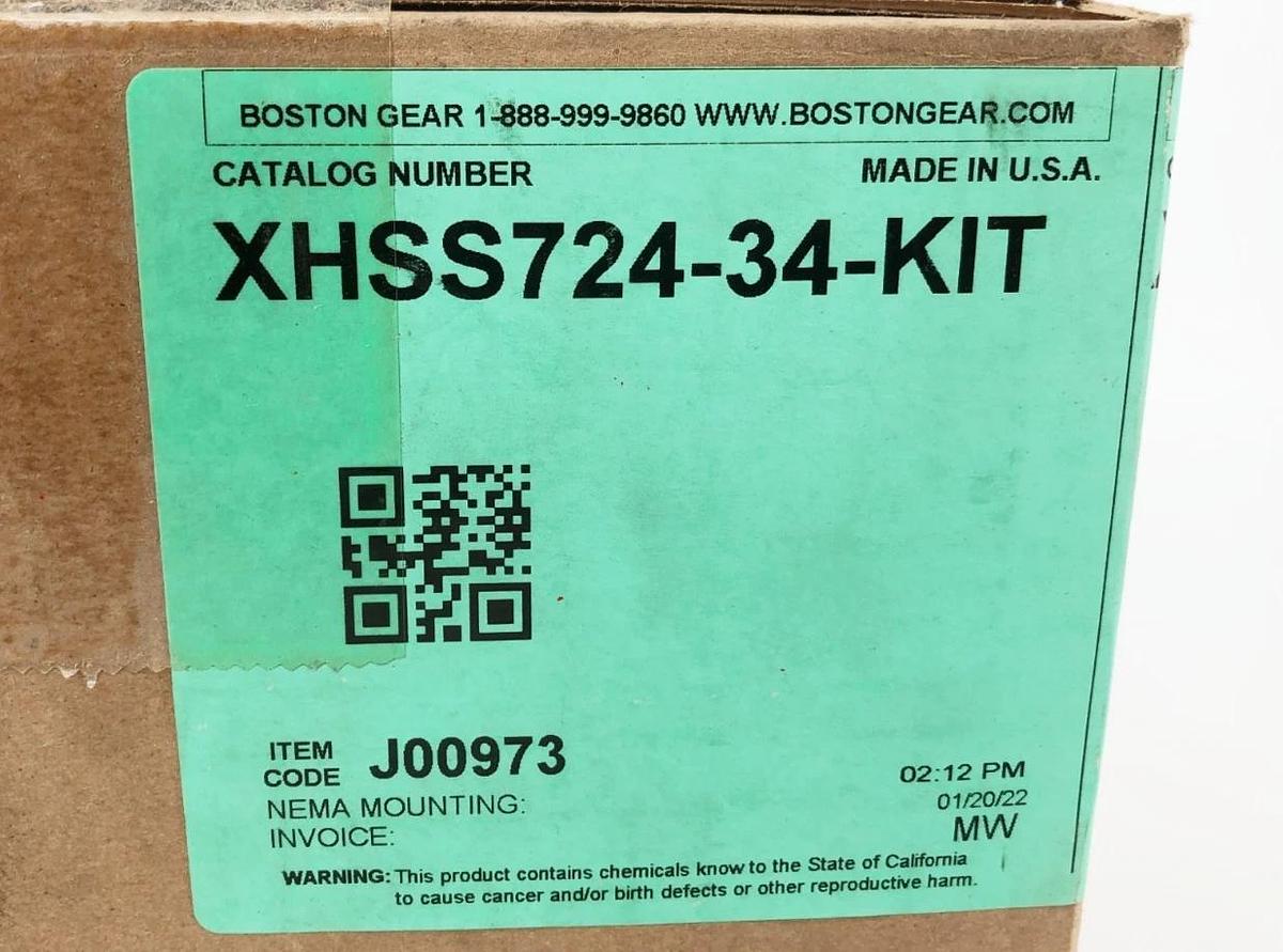 New Boston Gear XHSS724-34-KIT Torque Arm Bracket Kit - Sealed Box