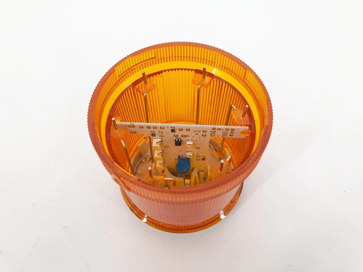 New Auer Signal Type XDC LED Steady Tower Light Orange/Amber 900011405 24VAC/DC