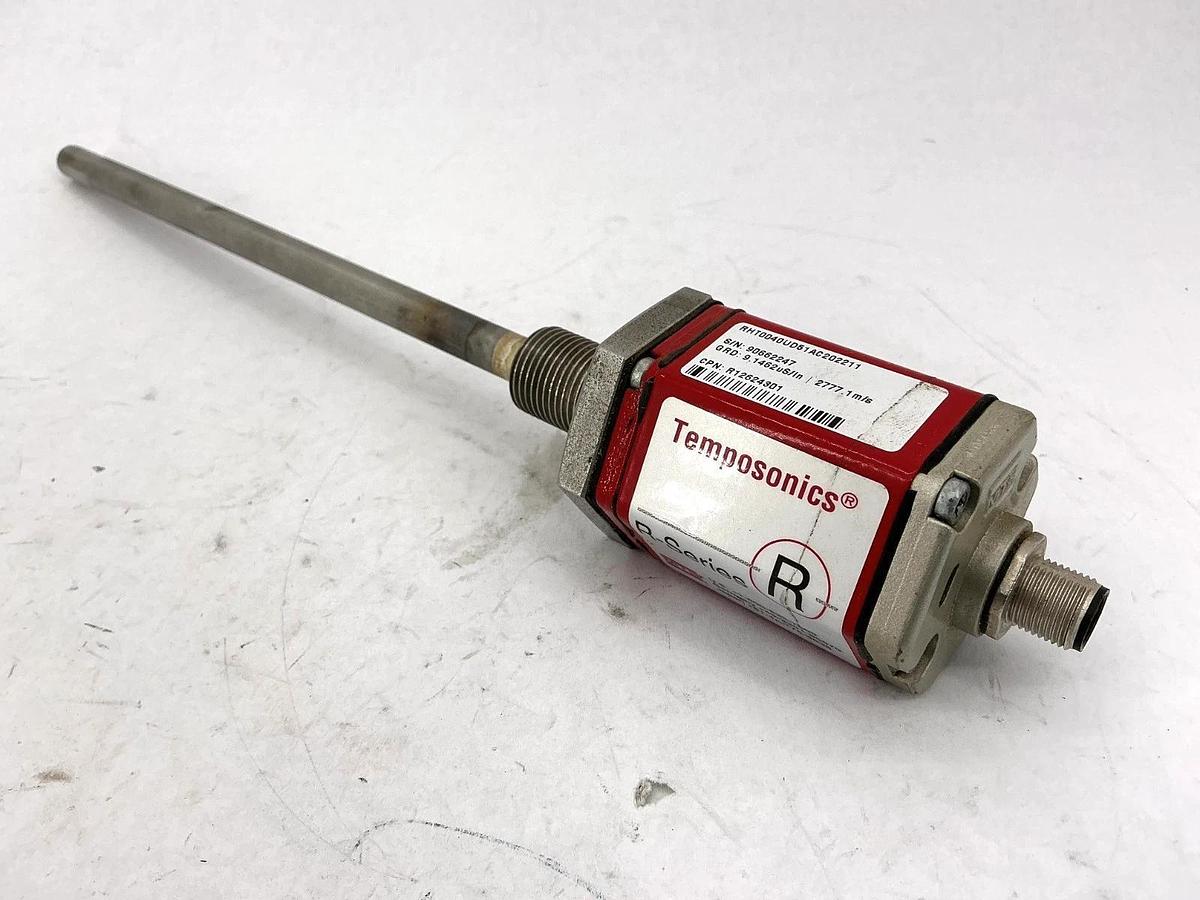 Used MTS RHT0040UD51AC202211 Temposonics R-Series Linear Pos Sensor GRD: 9.1462uS/In