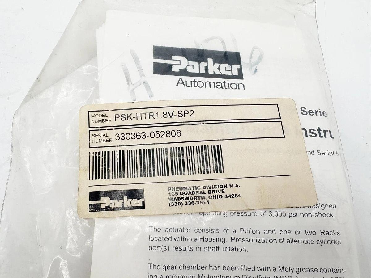 New Parker PSK-HTR1.8V-SP2 Pneumatic Seal Kit