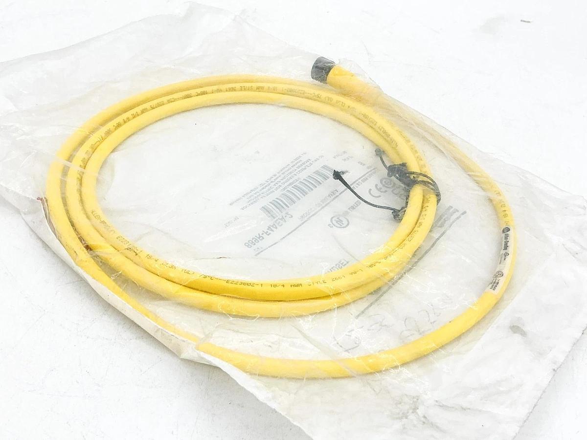 New Allen Bradley 889R-F4AEA-2 QD Cordset 4Pin AC Micro Straight 2m Ser.B