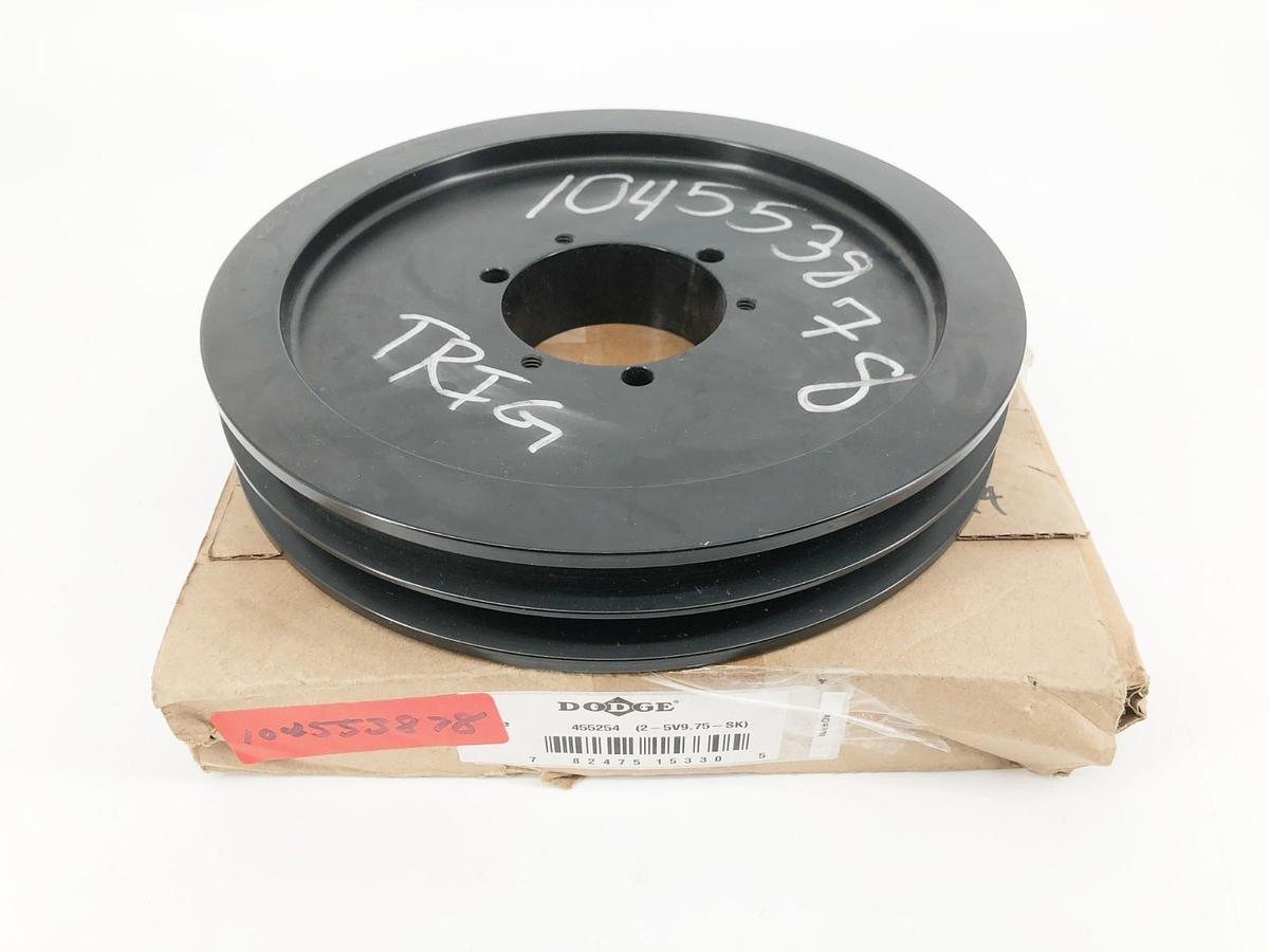 New Dodge 455254 Type C1 Web Sheave 2-3/4" Bore 2-Groove 2-5V9.75-SK