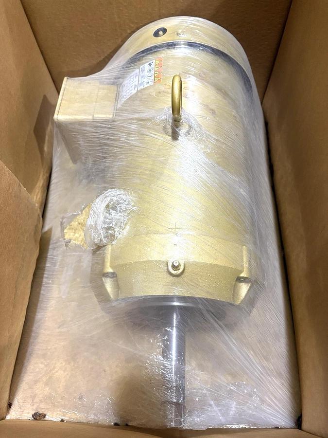 New Baldor EJMM3616T 7.5HP TEFC Electric Motor 230/460V 3450RPM 184JM Frame