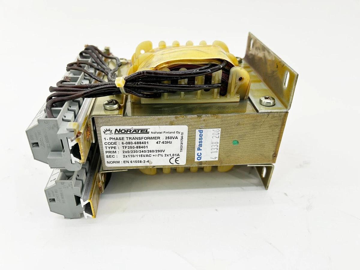 New Noratel TF250-88401 Transformer 250V 63Hz 6-080-688401 EN61558-2-4 - No Box