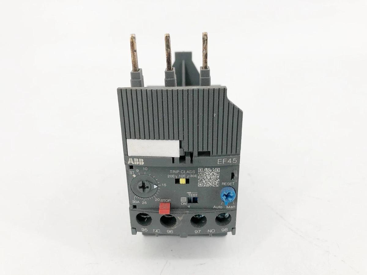 Used ABB EF45-30 Overload Relay 9-30A 690VAC