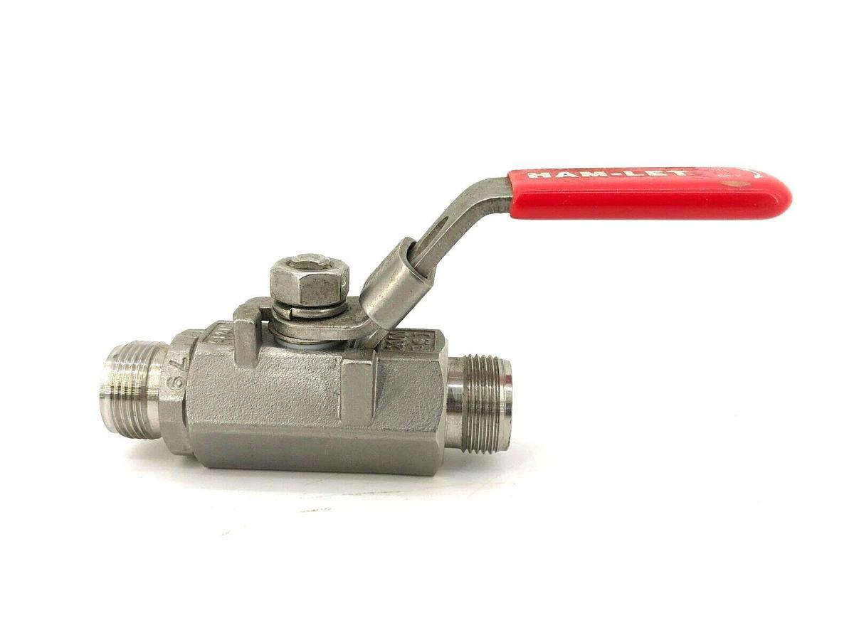 New Ham-Let H-700-SS-L-1/2-T-LD Compression Locking Handle Ball Valve, 1/2", SS