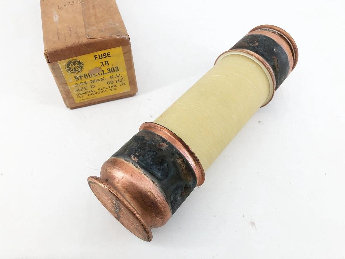 New GE General Electric 9F60LCL303 Fuse 2.54KV 100A 3R Type EJ-2