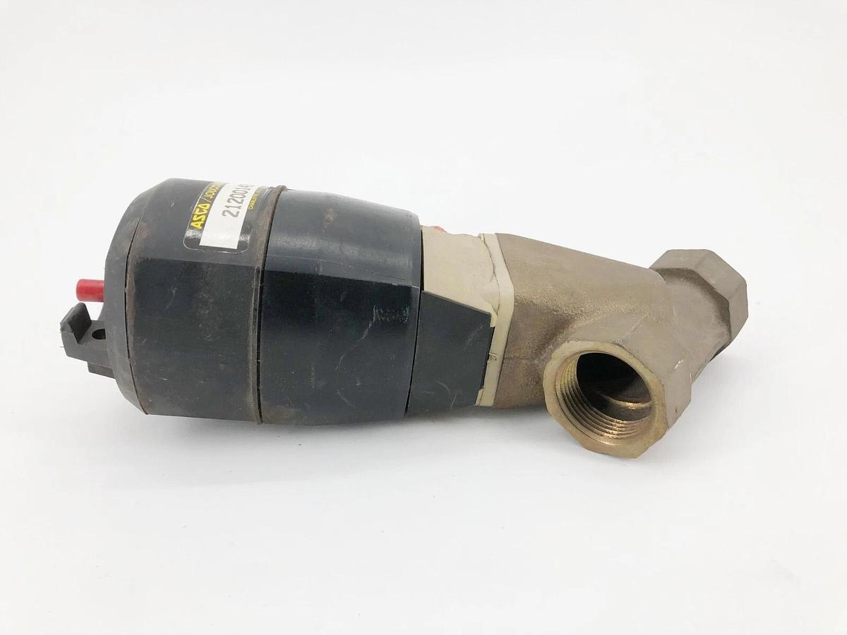 Used Asco Joucomatic 21200143 Solenoid Valve 2-Way 1" NPT