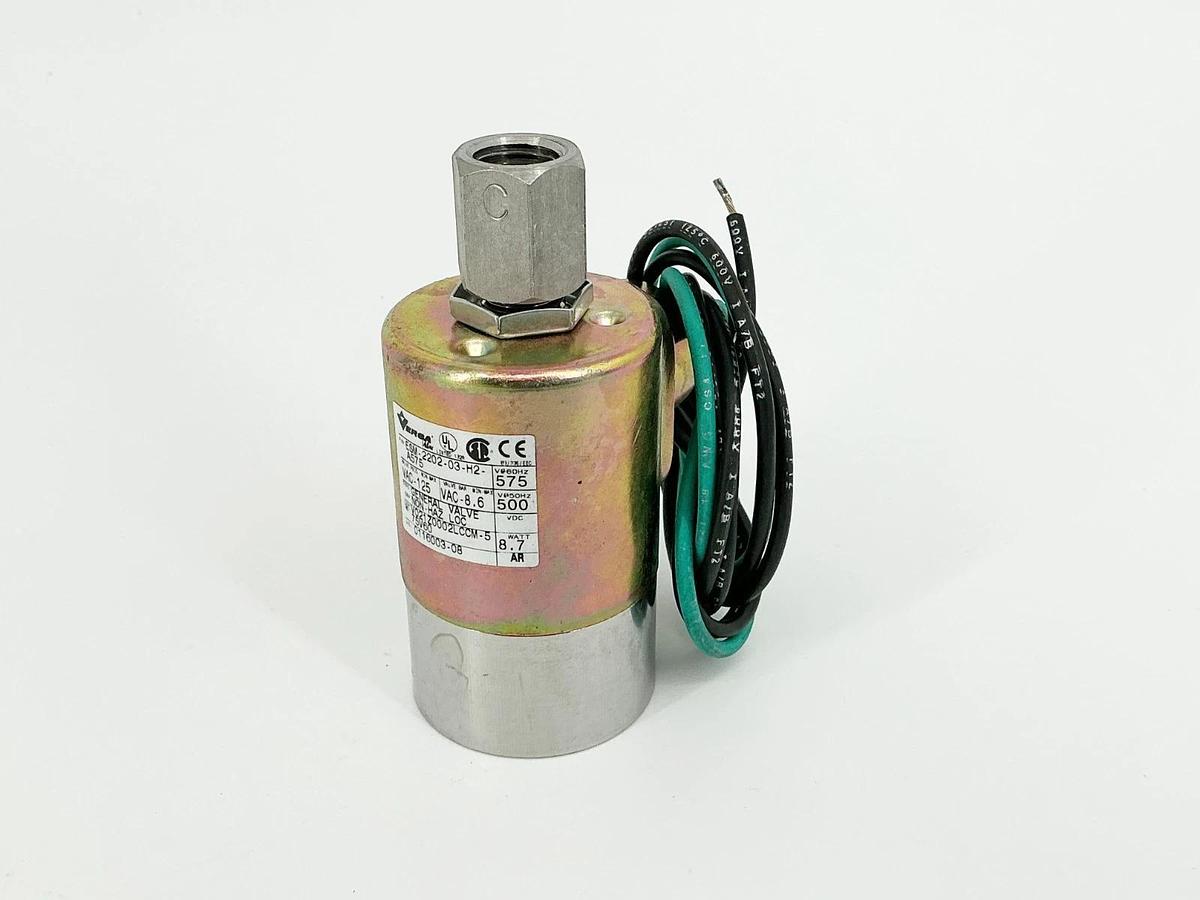 New Versa Valve ESM-2202-03-H2-A575 2 Way Valve 575V 60Hz 8.7W - No Box