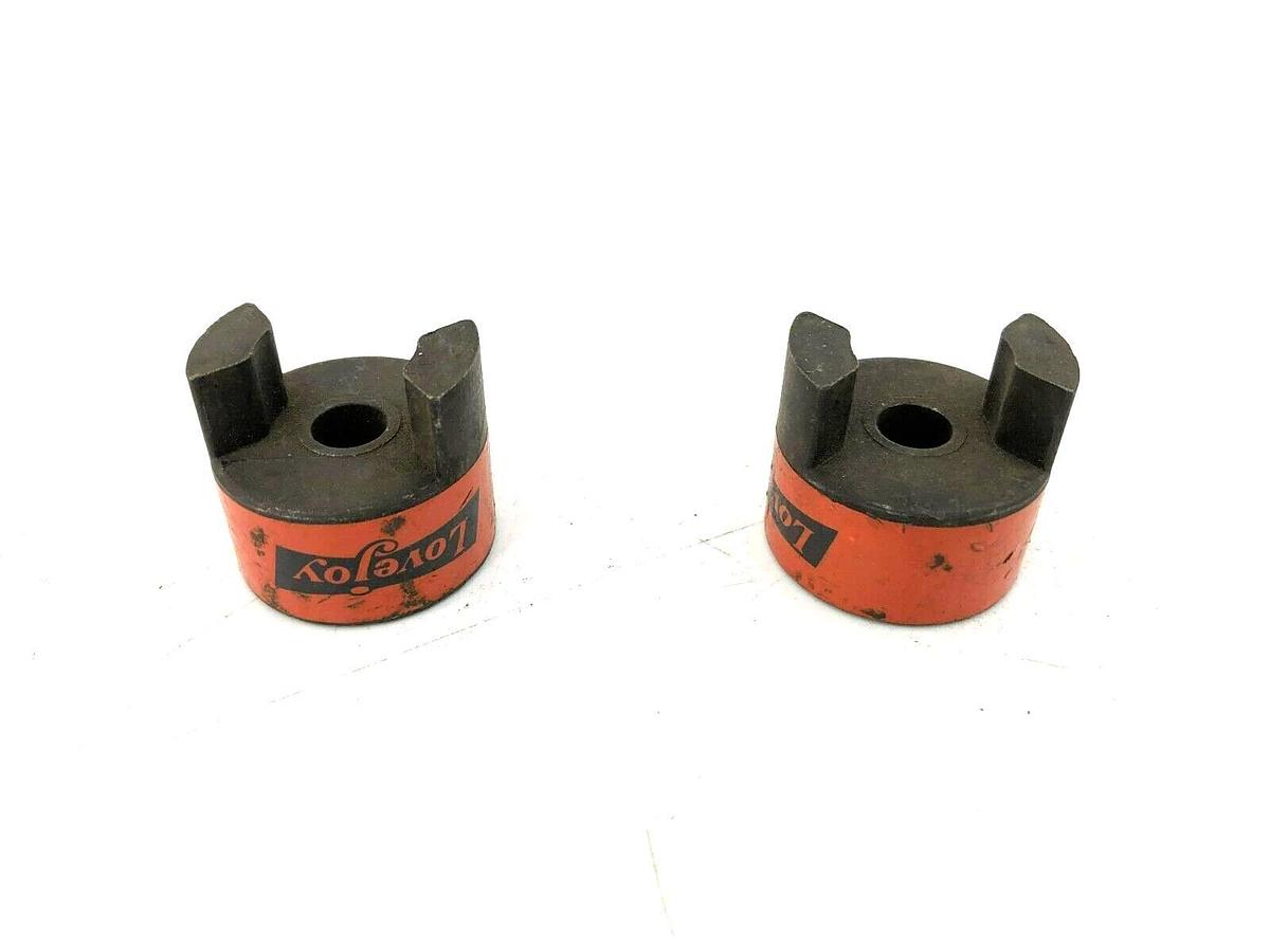 Lot of 2 New Lovejoy L070 .375 Jaw Coupling Hubs
