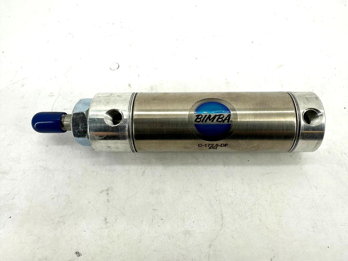 New Bimba C-172.5-DF Pneumatic Cylinder 1-1/2" Bore 2-1/2" Stroke - No Box