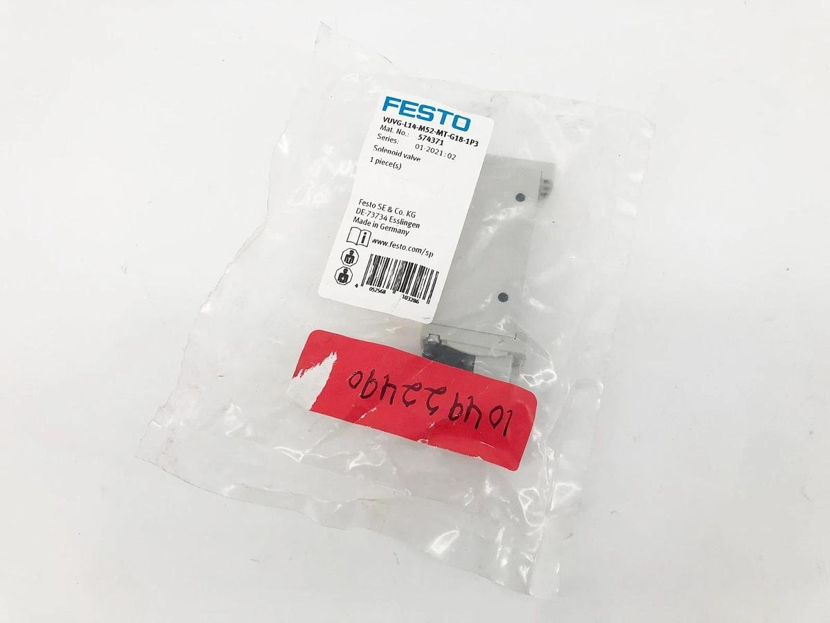 New Festo VUVG-L14-M52-MT-G18-1P3 Solenoid Valve 24VDC 574371