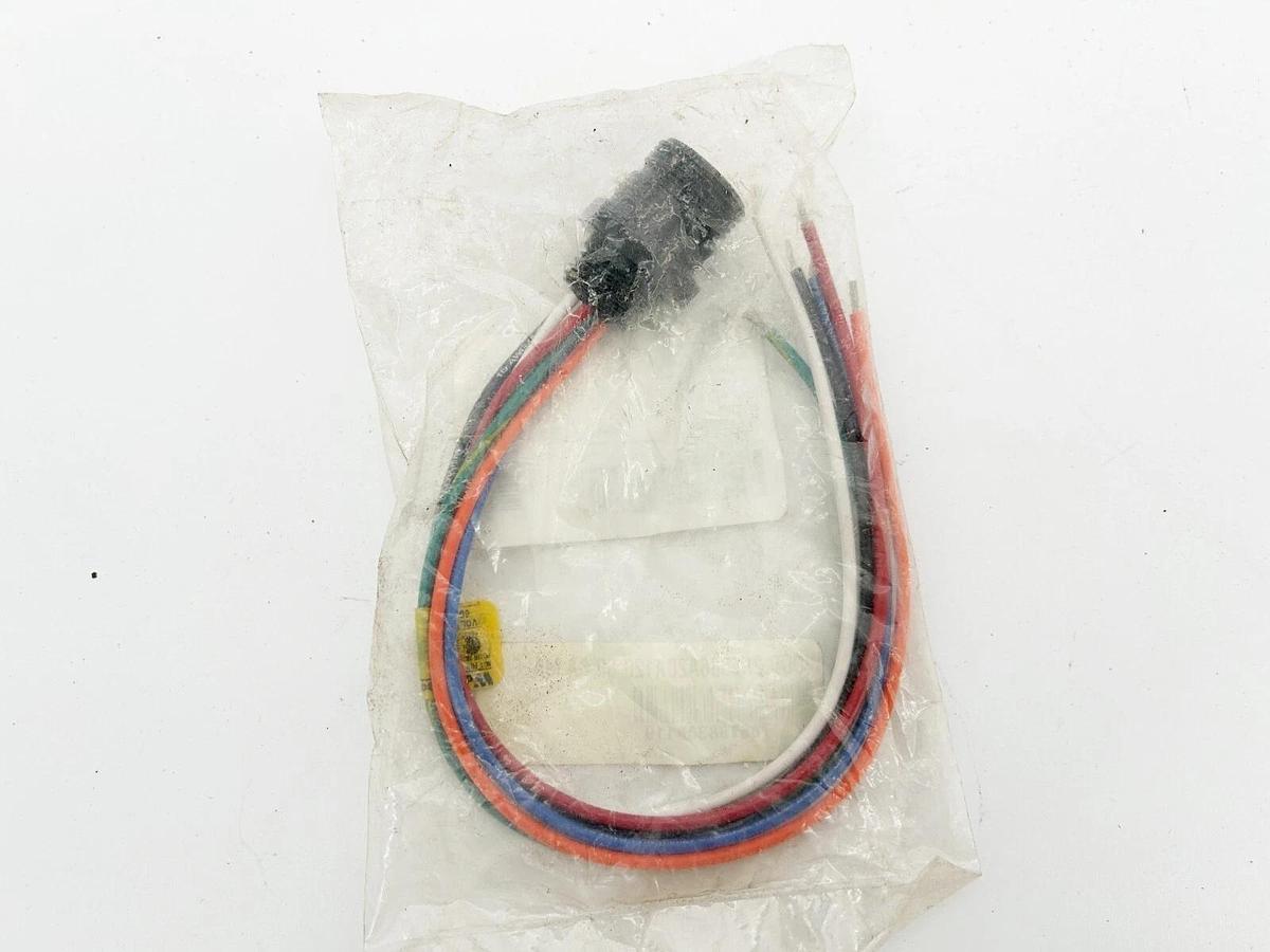 New Brad Connectivity 1300140025 Cordset 6P Male Straight 12" 16AWG PVC Leads