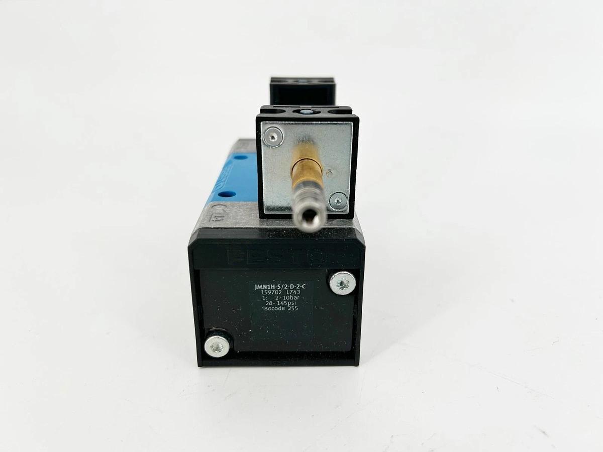 New Festo JMN1H-5/2-D-2-C Solenoid Valve 24VDC 245psi 159702