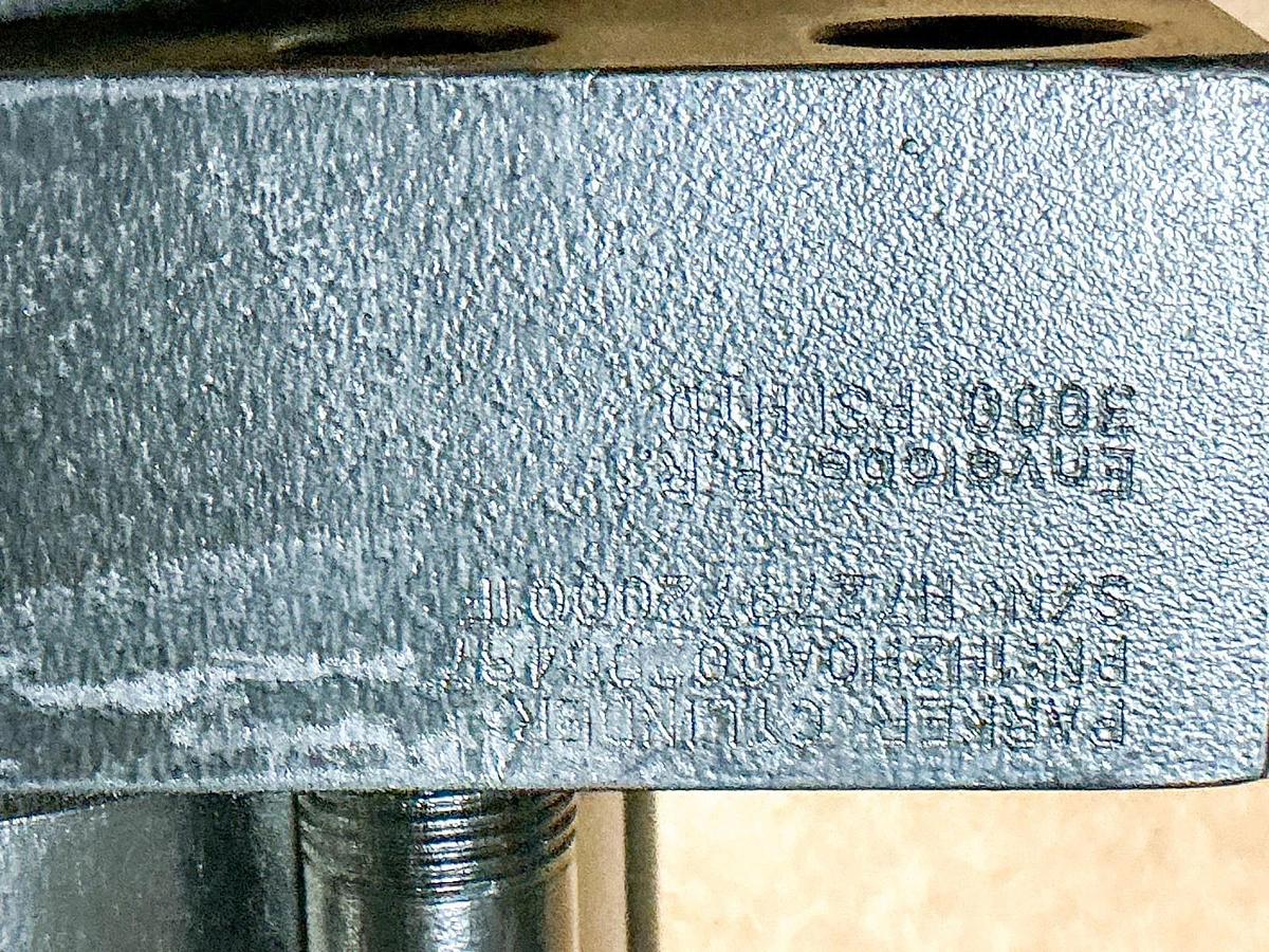 New Parker 1H2H0A00296487 Pneumatic Cylinder 3000PSI - No Box