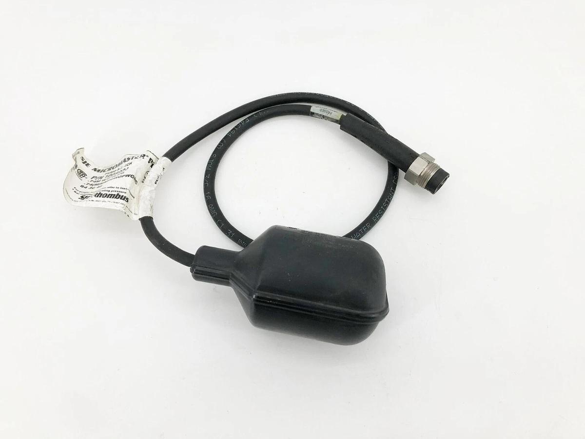 Used SJE Rhombus 1008924 Pump Switch 125/250VAC 2FT. Cable